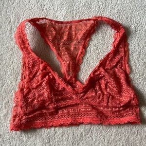 Victoria’s Secret Coral Lace Bralette